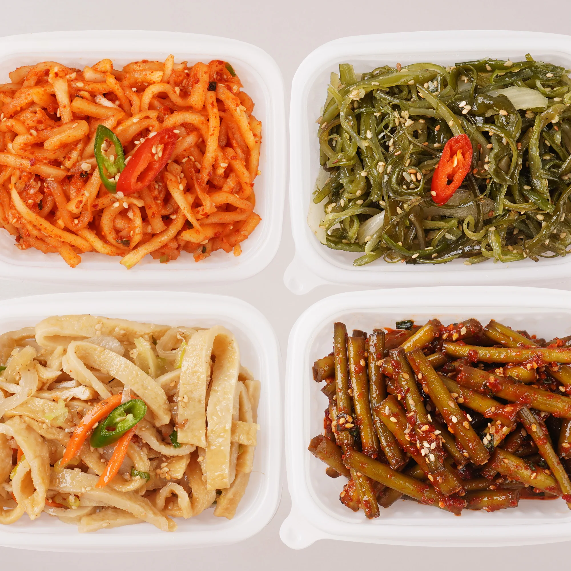 [Instant side dish] A/B/C/D 4 kinds of side dishes