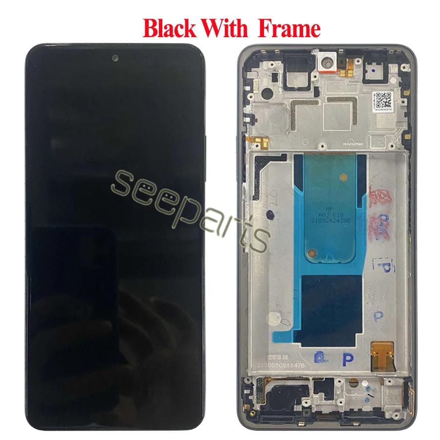 AMOLED 6.67\'\' For Xiaomi Redmi Note 11 Pro Plus 5G LCD Display Touch Screen Digitizer Assembly 21091116UG 21091116UC