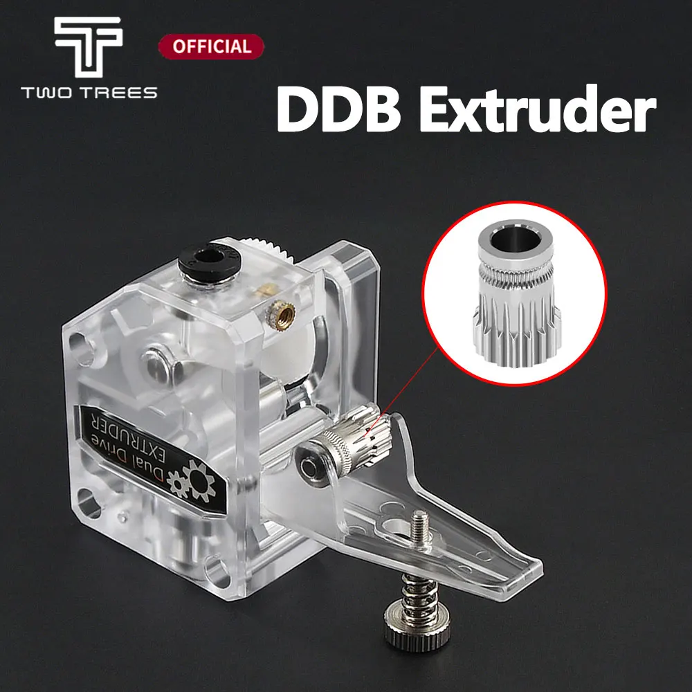 

3D Printer Parts DDB Extruder Clone Dual Drive Extruder Upgrade Bowden Extruder 1.75mm Filament for 3d Printer CR10 Ender 3