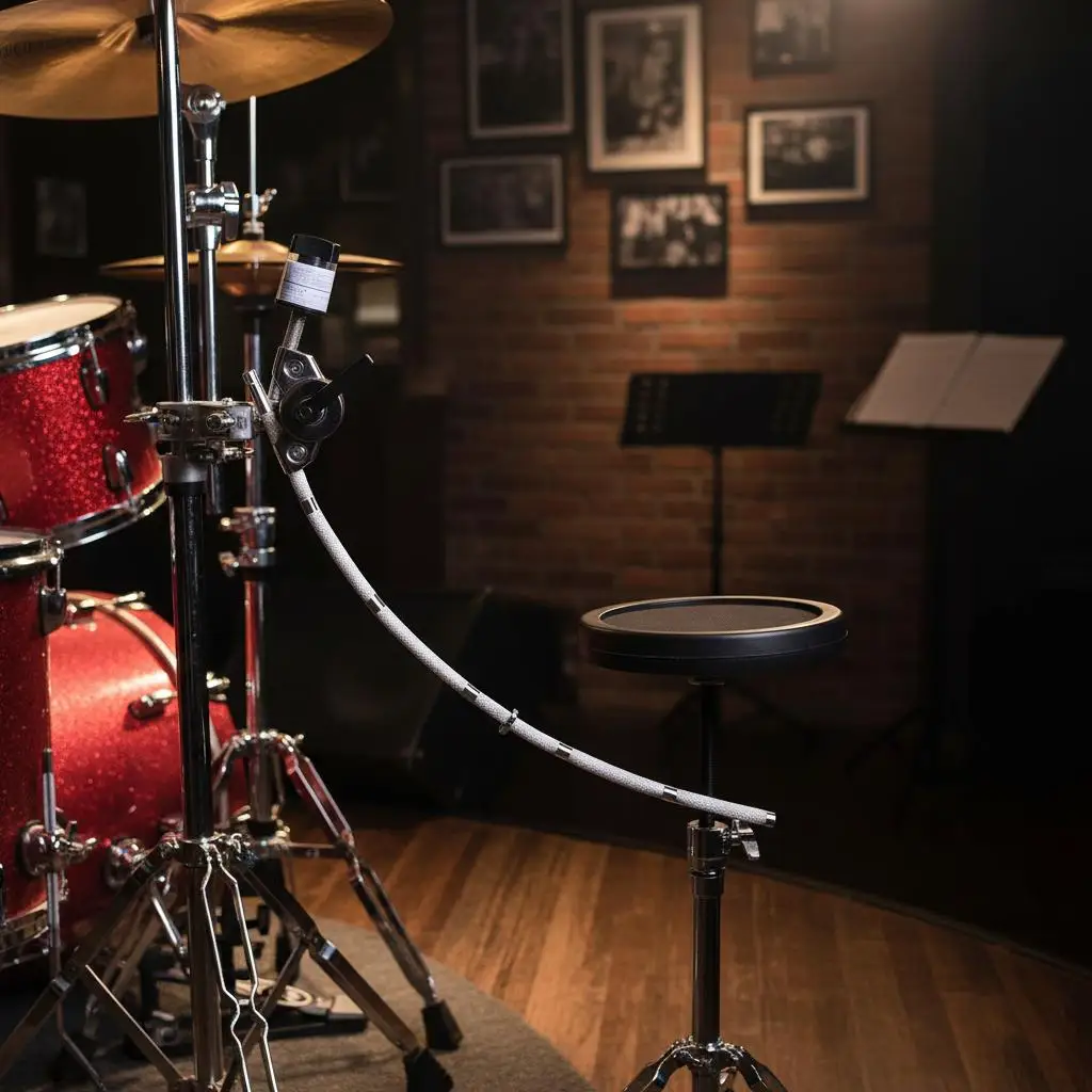 Multi Use Cymbal Stacker Attachment Drum Accessory Replacement Mount for Practice Training and Live Performances