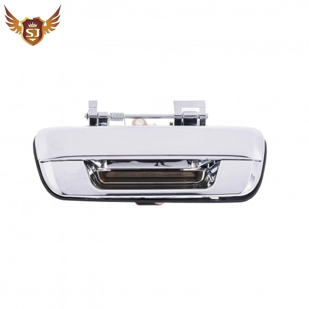 Alta calidad 8-97235386-3 cromo Exterior exterior manija de la puerta trasera manija de la puerta del coche para Isuzu d-max 2002-2011
