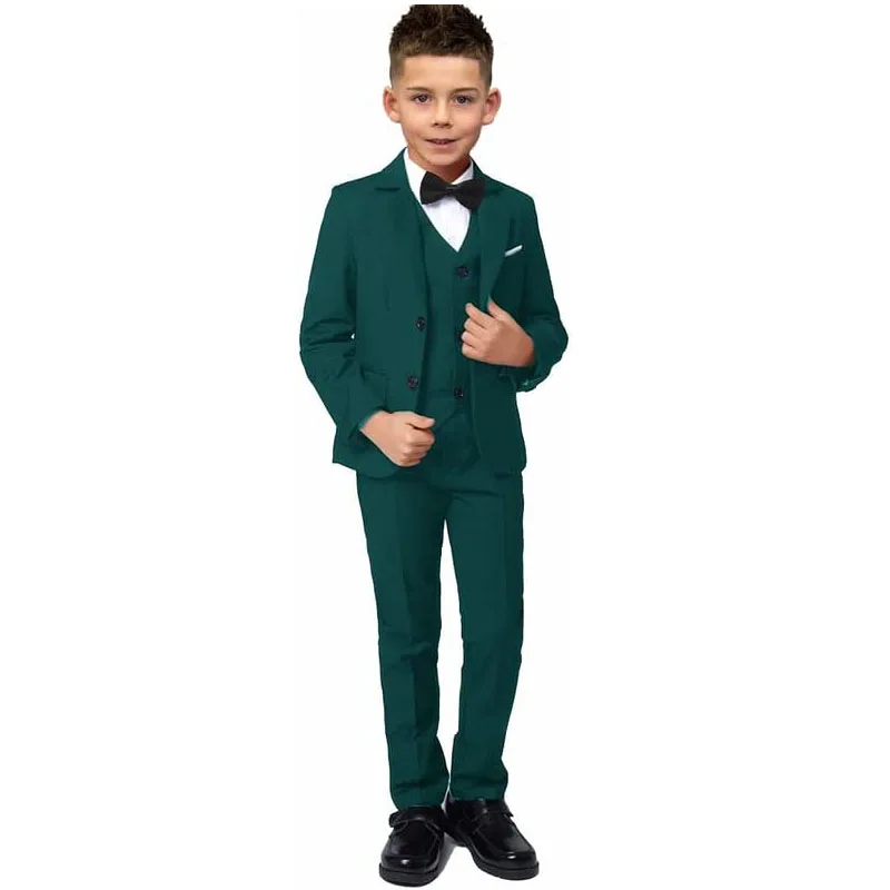 

Kids Wedding Formal Suit, Tuxedo Blazer for Prom, Performance Suit for Children's Day, School Uniform