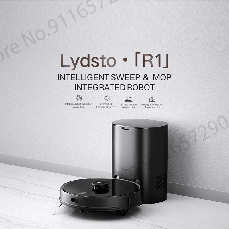 Fit Für XiaoMi Mijia Lydsto R1 Pro R1A Roboter Staubsauger Ersatz Wichtigsten Seite Pinsel Filter Staubbeutel Mopp Tuch Teile Zubehör