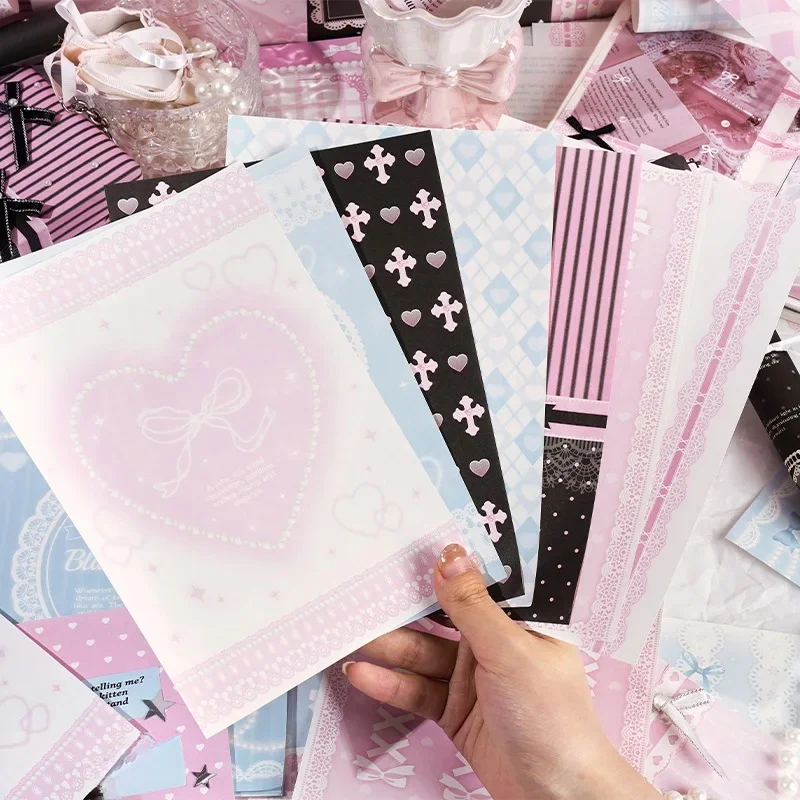 30 sztuk duży rozmiar Vintage papier dekoracyjny do planowania ręcznie robione DIY konto ręczne pamiętnik Album papier do scrapbookingu — zdjęcie 2