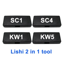 LISHI 2 IN 1 SC1 SC4 KW5 KW1 KW14 pick&decoder locksmith tool