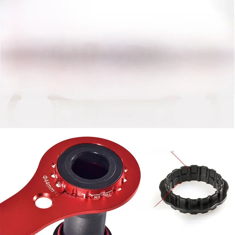 AliExpress NONE DECKAS Bicycle Bottom Bracket Wrench Removal Tool Aluminum Alloy Bicycle Bottom Bracket Tool for TL-FC32/L-FC24/XTR