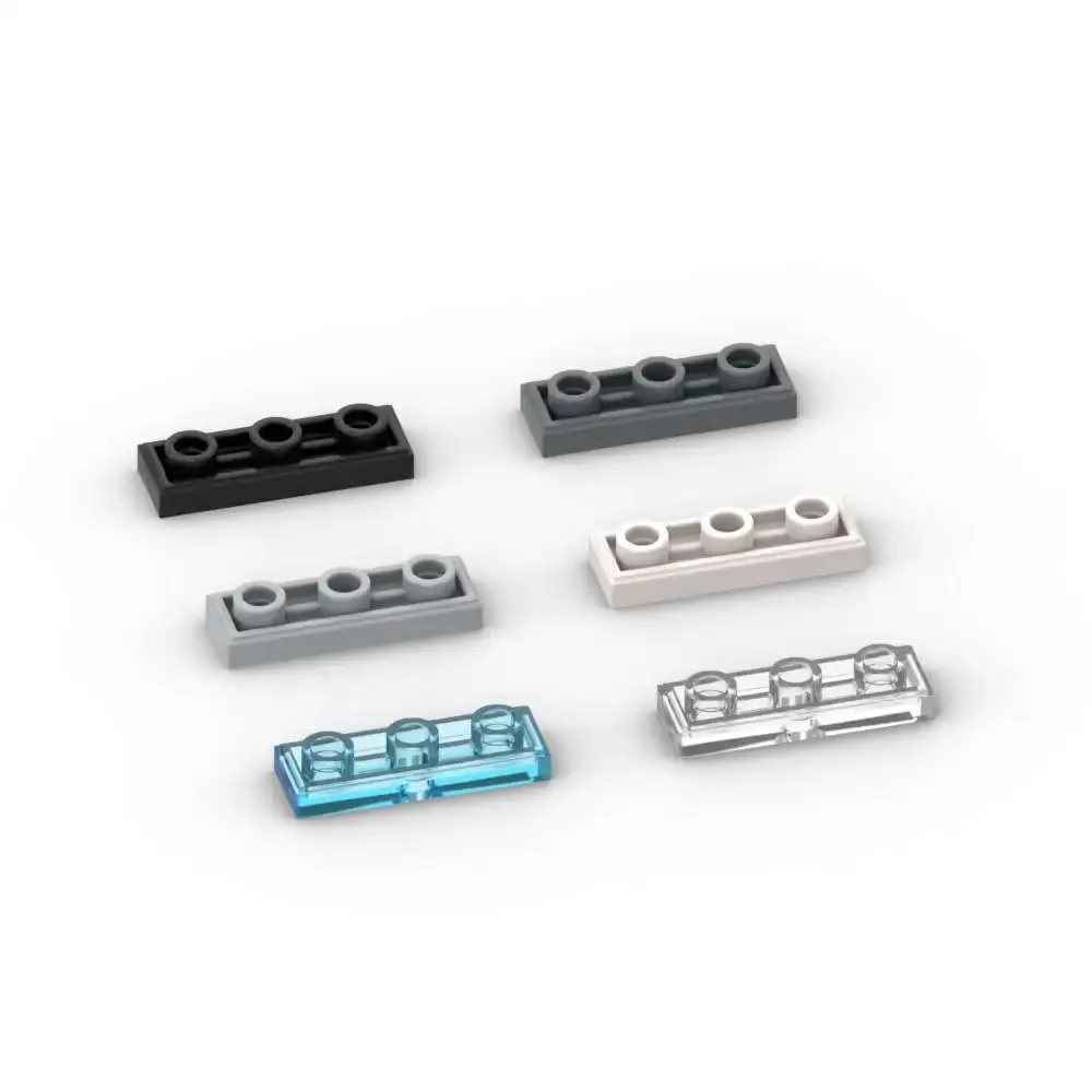 MOC – blocs de construction inversés 35459, pneus modifiés 1x3, panneau avec trous, Puzzle de particules de brique, jouet éducatif, cadeau pour enfants, 10 pièces