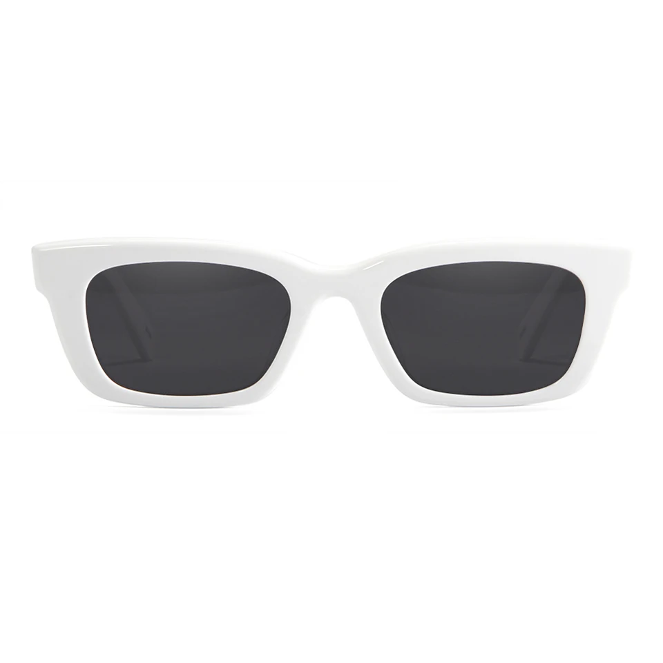 GM Designer Korean Style Acetate Frame Small Lens Rectangular Sunglasses Women Vintage Polarized Shades Hip-hop Sun Glasses Men - Image 3