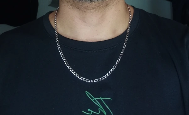 My Shape 3mm-10mm Cuban Chain Stainless Steel Necklaces for Men Male Chains Figaro Box Chain Choker Punk Jewelry 45cm 50cm 60cm photo review