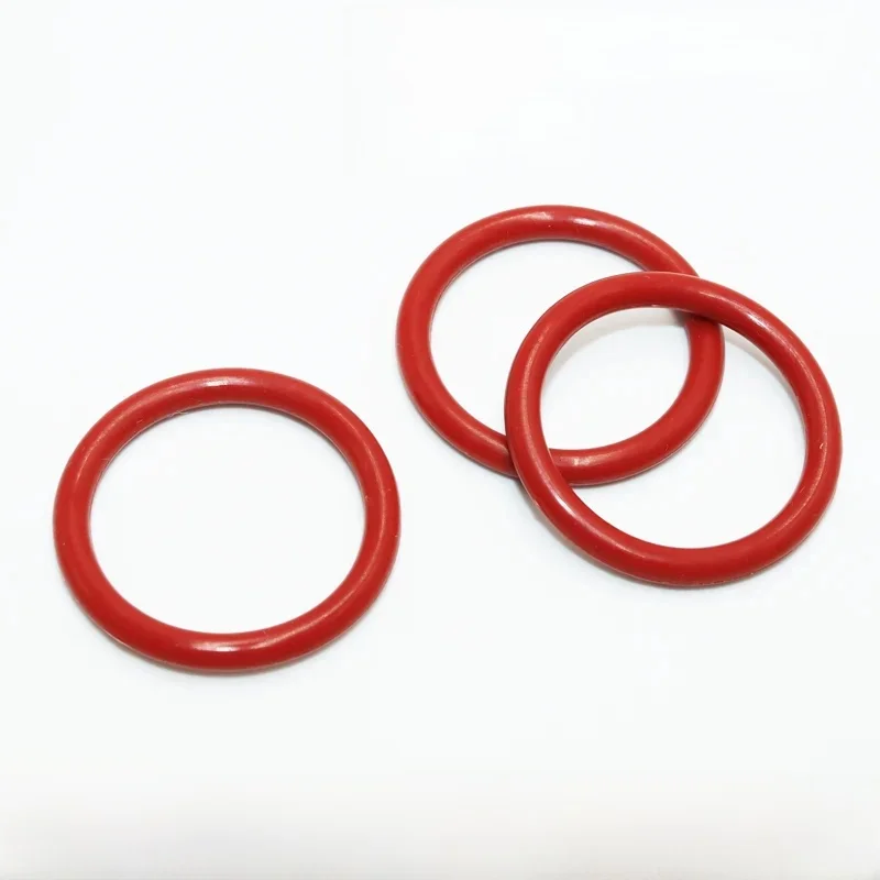 Joint torique en Silicone, joint torique d'étanchéité résistant à l'huile, haute température CS 1/1.5/2/2.4/3.1, rondelle VMQ pour plomberie de robinets de voiture