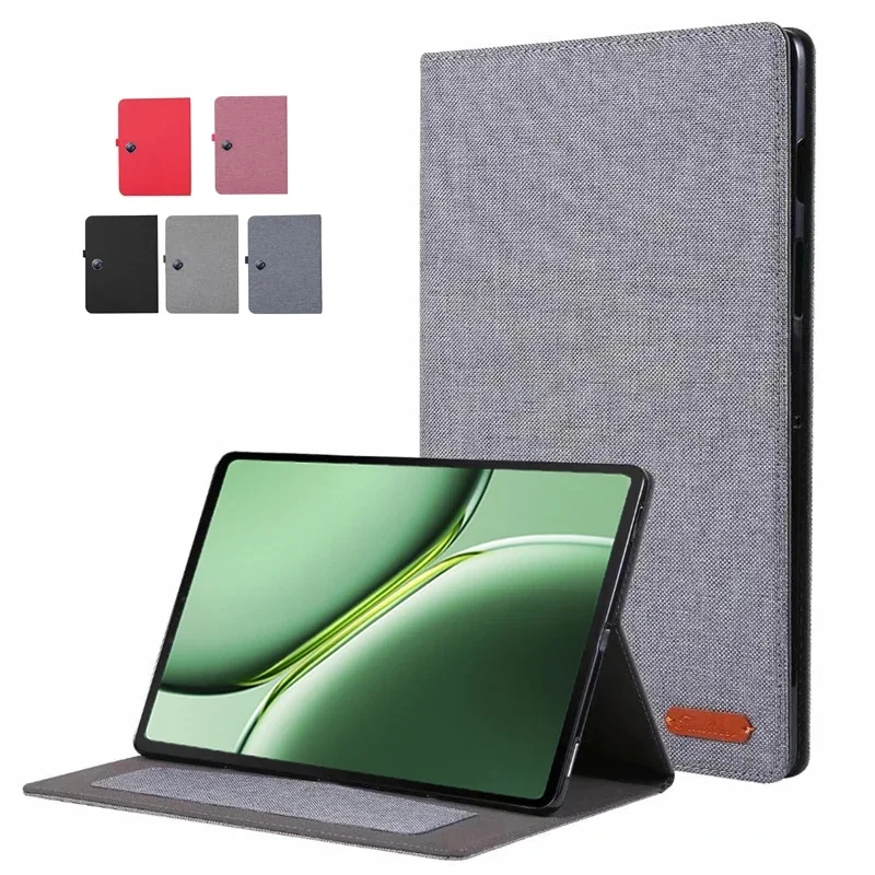 Etui Funda For Oneplus Pad 2 Case 12,1 cala Soft Fabric Flip Stand Tablet Shell For Coque OnePlus Pad Pro Case For OnePlus Pad2 Cover — zdjęcie produktu 7