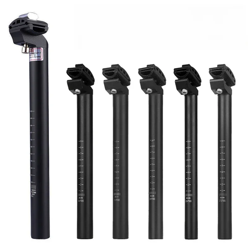 AliExpress Bicycle Seatpost 300mm Mountain Bike Seat Tube Aluminum Alloy Integrate Seatpost 25 4 27 2 28 6 30 4