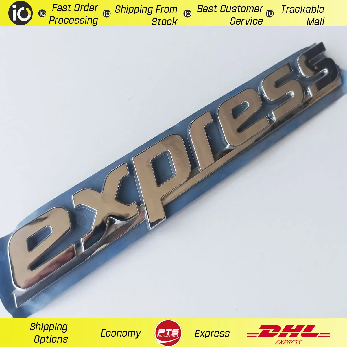 For Renault Express Rear Express Lettering Chrome Plated 7700815572 26*3,5 Cm Best Quality