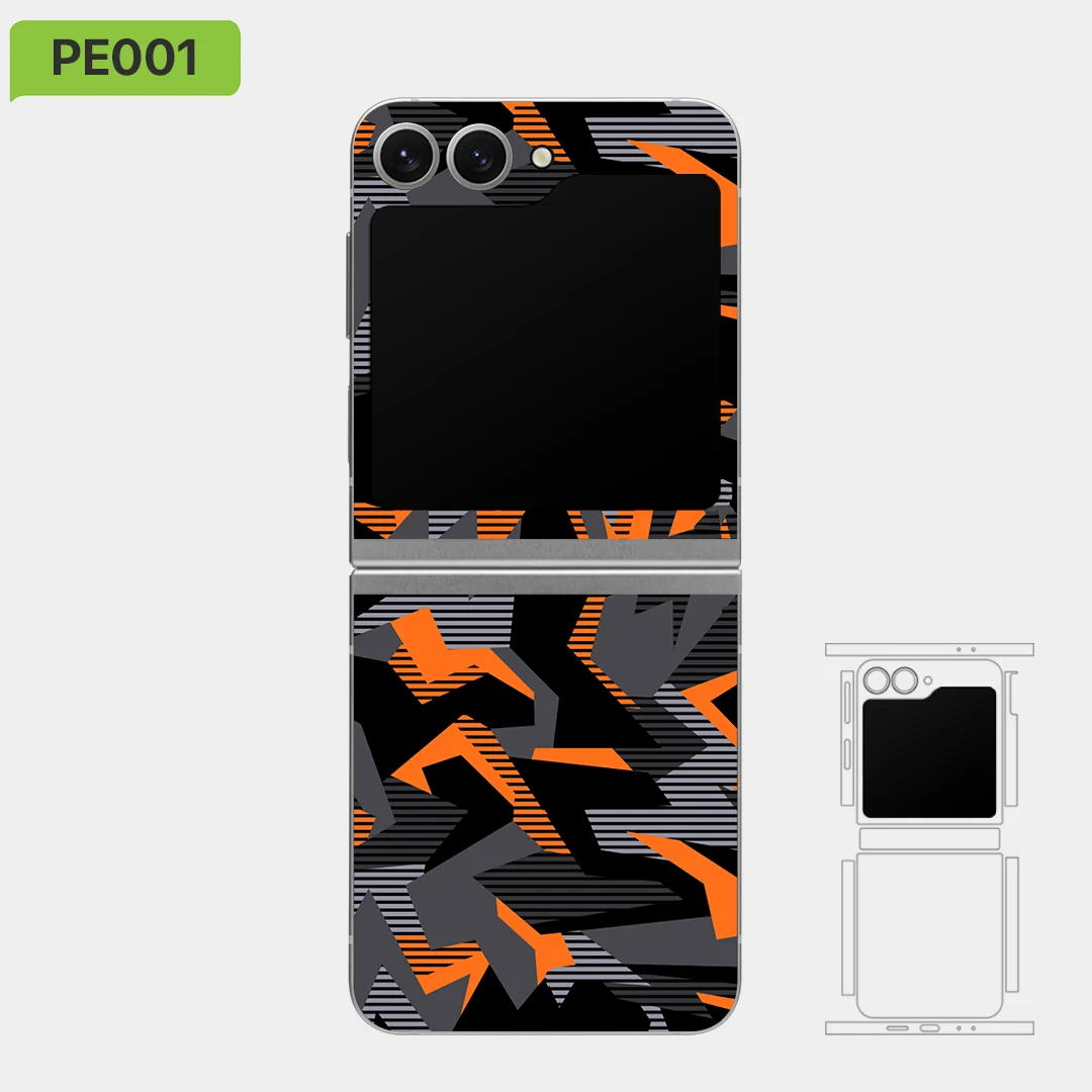 

Виниловая пленка для Samsung Z flip 7/6/5/4/3, Art Collection от Nexa Skins, защита от царапин, ZF007