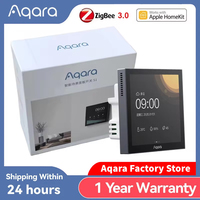Aqara Smart Scene Panel Switch S1 Smart Home 3.95 inch Touch Screen Siri Voice Control Recognition Work With HomeKit Aqara App