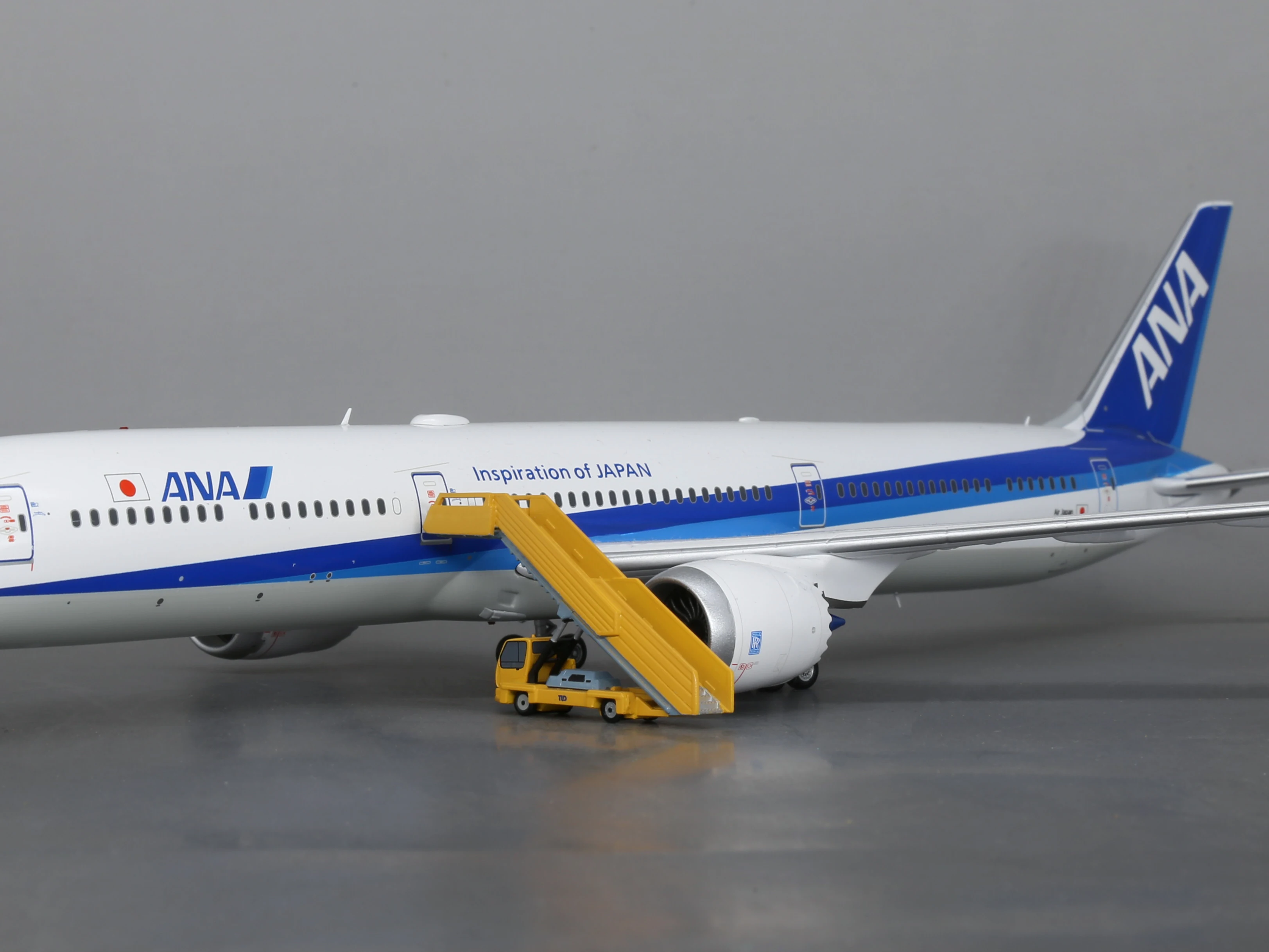 1/200 TLD ABS-580 avion passengé escaliers véhicules scène modélisation peint fini à la main modèle 3D voitures