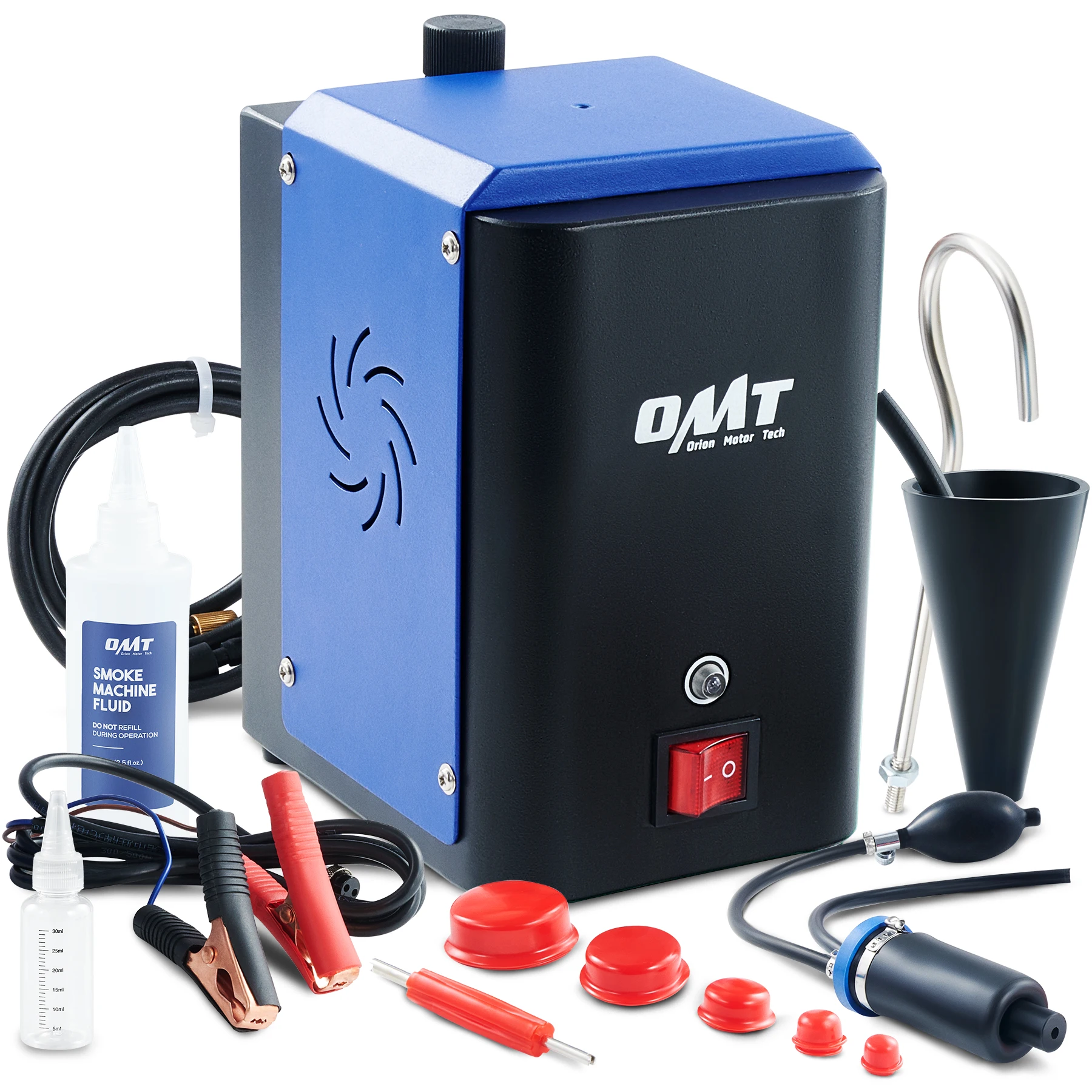 

OMT Automotive EVAP Smoke Leak Detector Machine Pipe System Vacuum Diagnostic Tester r Auto Fuel Pipe System Diagnostic Test