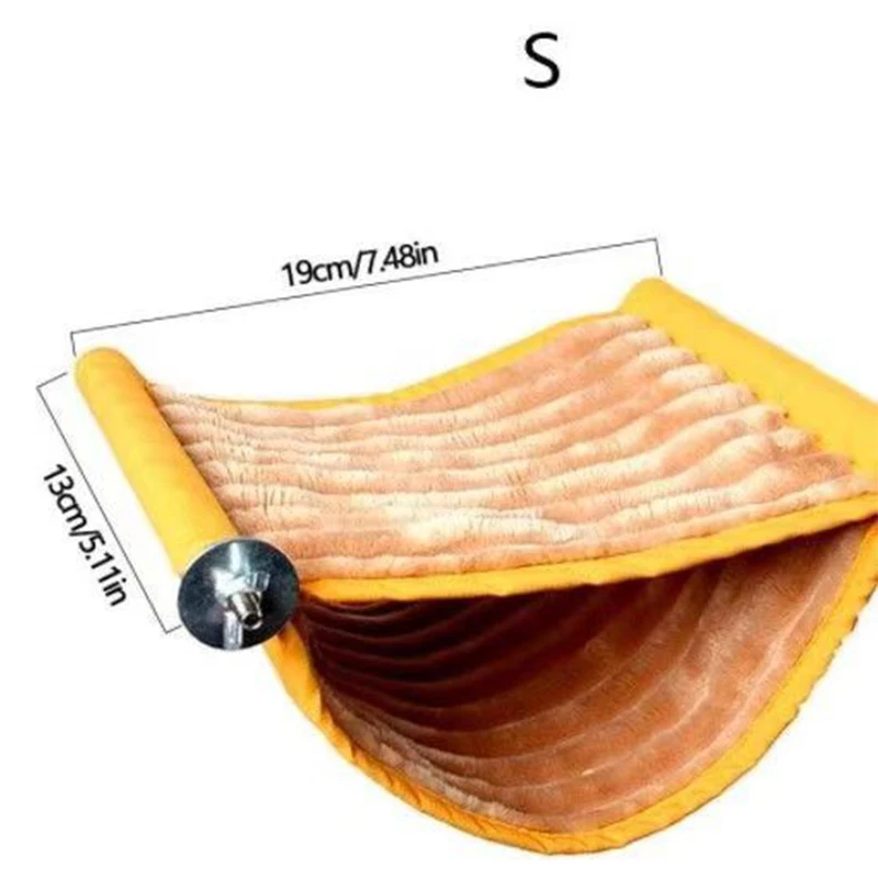 أرجوحة الببغاء عش الطيور الفاوانيا الببغاء المنزل استخدام معلقة أربعة مواسم عش النوم التهوية والتهوية قفص الطيور سوينغ #3