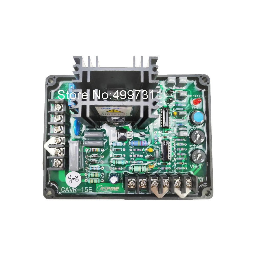 

AVR 15B/ GAVR 15B Universal Automatic Voltage Regulator For Brushless Generator Chinese Own Factory Making