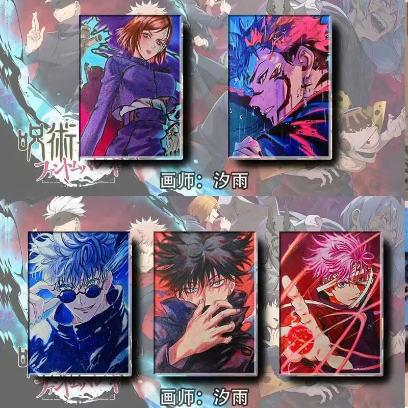 Forest Handgeschilderde Studio Groothandel Demon Slayer Collectiekaarten Booster Box Wave1 Kinderspeelgoed Speelkaarten Tafelspellen