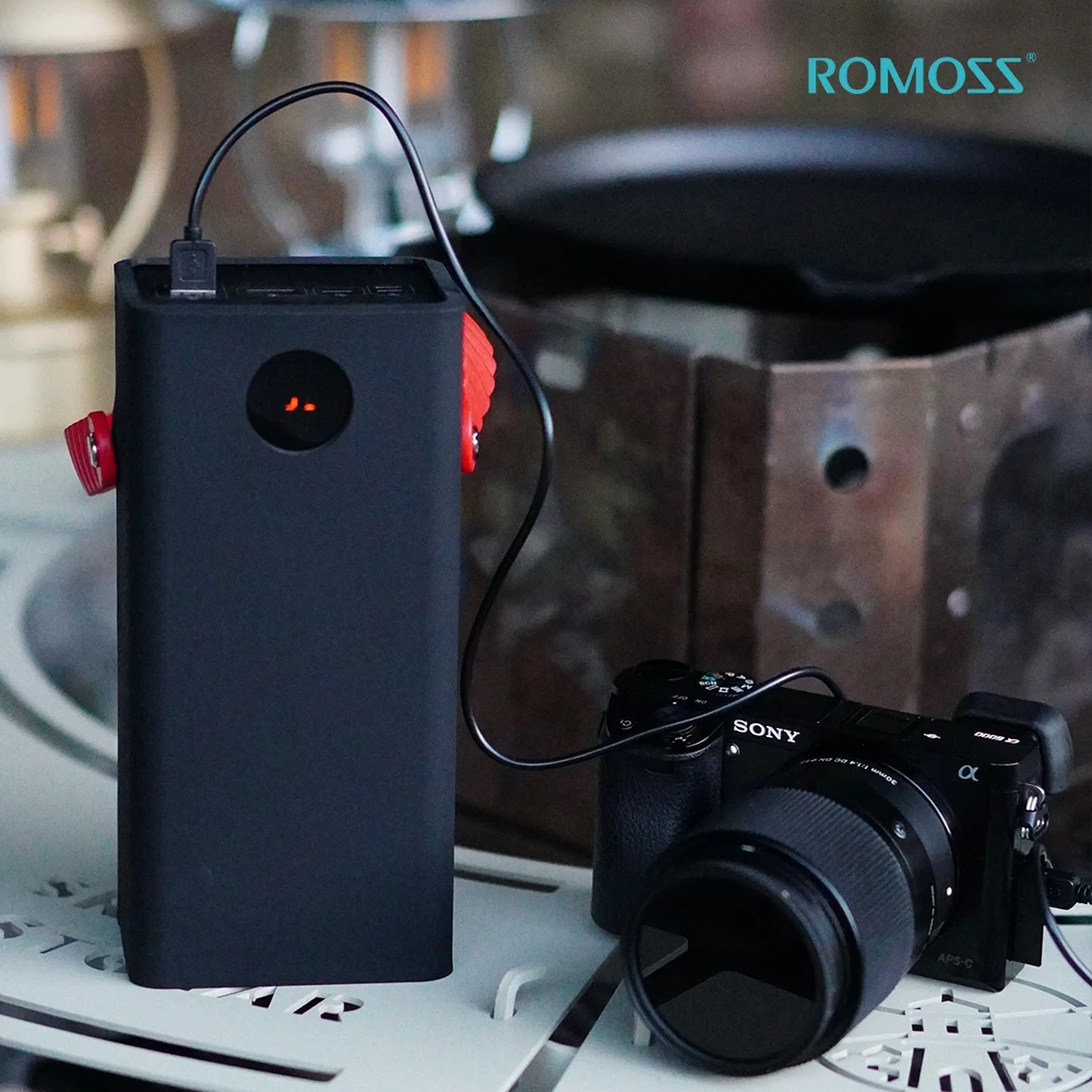 ROMOSS PEA60 large capacity fast charging auxiliary battery 60000mAh