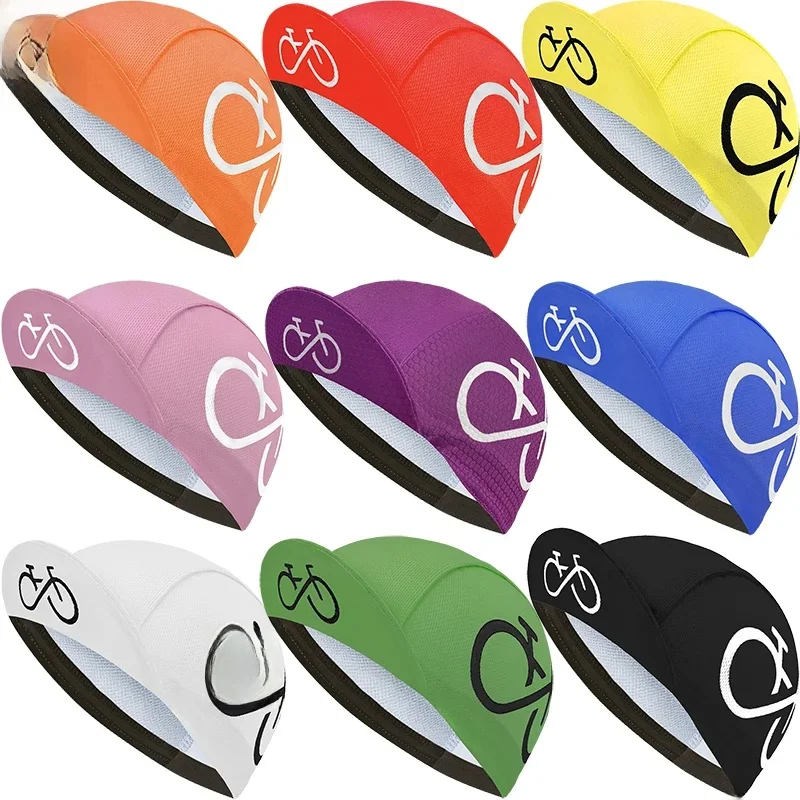 AliExpress Classic cycling cap, polyester sweat absorption, popular, solid color classic simplicity