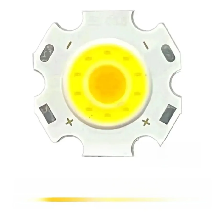 20 pièces par lot 3W 5W 7W LED COB Source puce haute puissance LED COB côté 11mm ampoule lampe projecteur vers le bas lumière 3000K à 6500K