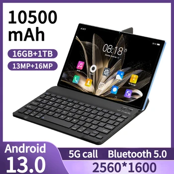 5G 2024 Global Version Tablet 11 inch 16GB Ram 1TB Rom 10500mAh Android 13.0 Wifi Dual SIM Card Network Full Screen