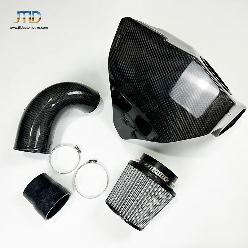 

JTLD Exhaust Dry Carbon Fiber Cold Air Intake Intake Kits System For Toyota SUPRA B58 3.0T Air Cold System Escapes