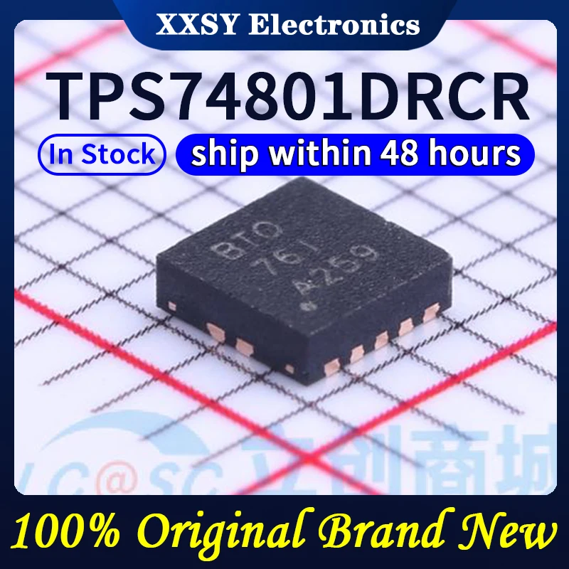 

TPS74801DRCR VQFN10 100% Quality Original New