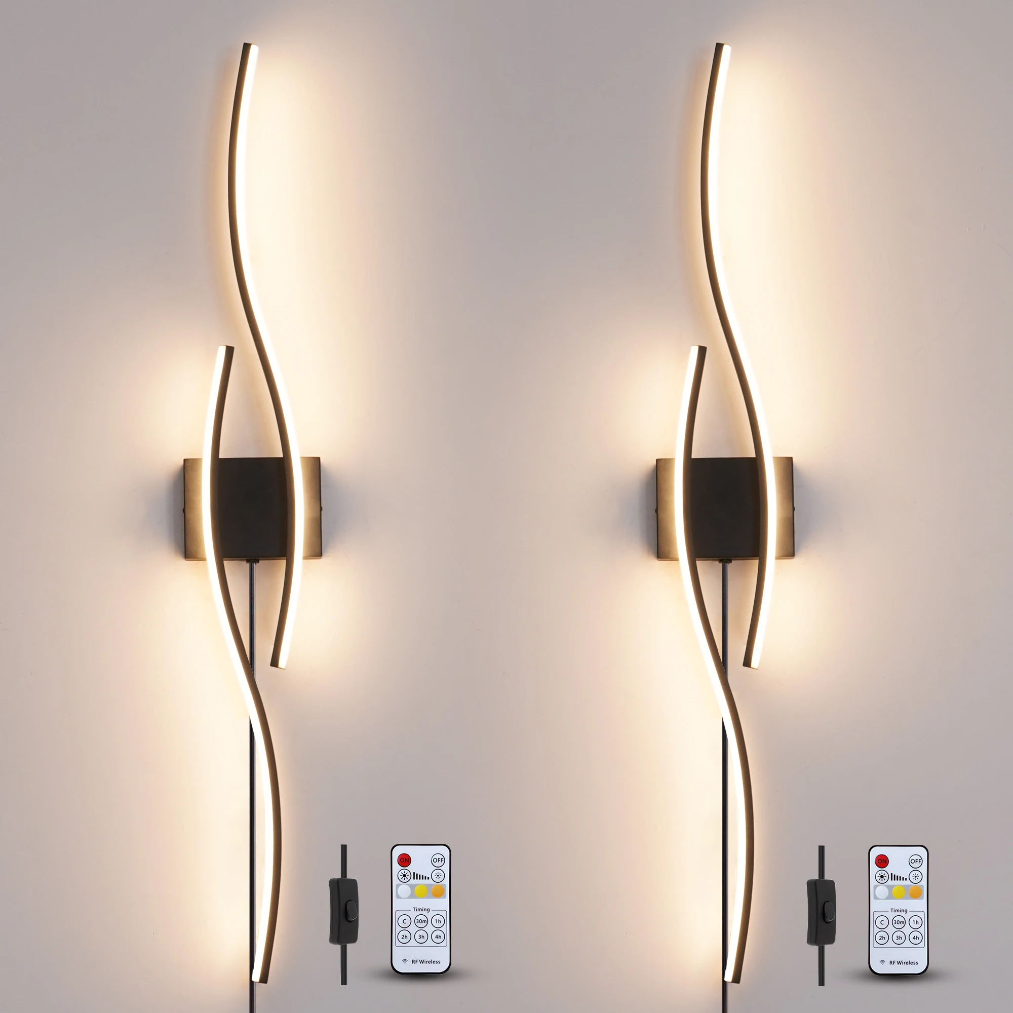 

Современная Минималистичная прикроватная настенная лампа, креативный настенный светильник для гостиной, дивана, лестницы, коридора, персонализированная стена