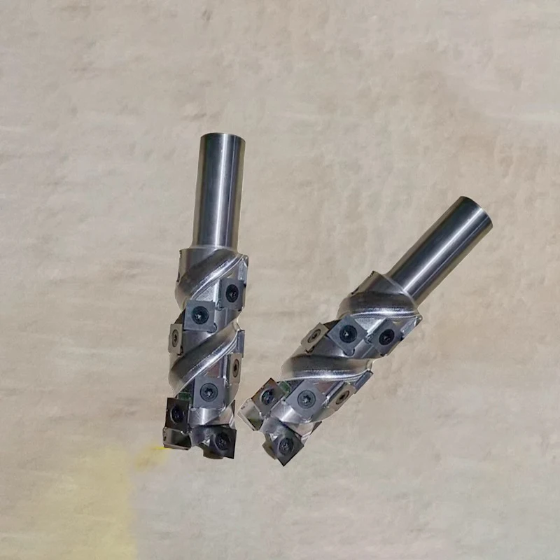 SETIS Indexable Spiral Router Bit Woodworking Flush Trim Bit for Precise Cutting in Various Wood Materials