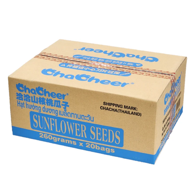 Chacha Sunflower Seed Pecan Flavor 260g/20 Bands/1Box-Chacheer sunflower seeds pecan flavor 260g/20bags/1BOX