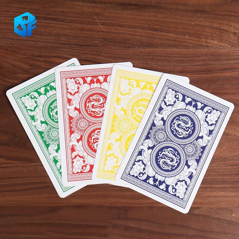 Four-Color Big Card Change Magic Tricks A Change To White Card Magic Stage Magic Close Up Classic Magic Gimmick Magician Toys