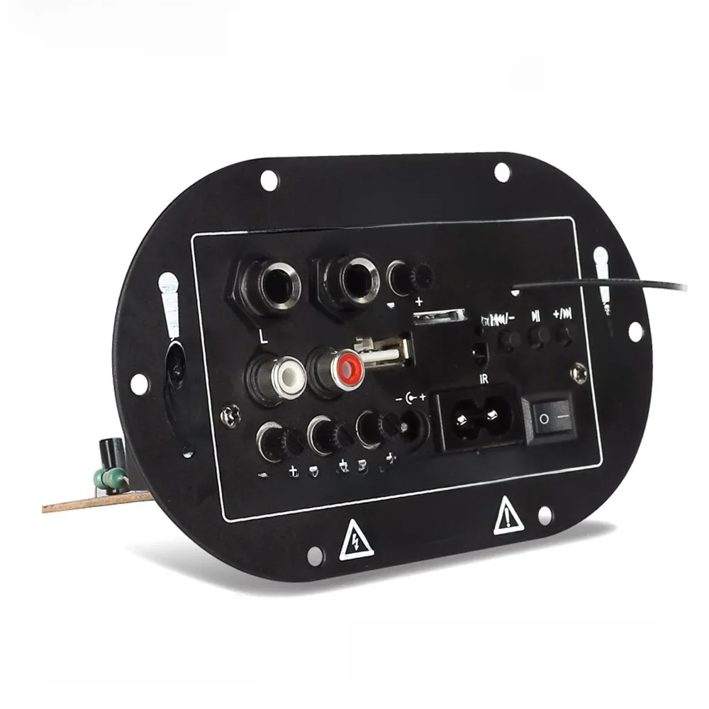 Woopker cyfrowy wzmacniacz stereo Bluetooth płyta Subwoofer podwójny mikrofon Karaoke dla głośnika 8-10 cali 110V 220V 12V 24V — zdjęcie produktu 7