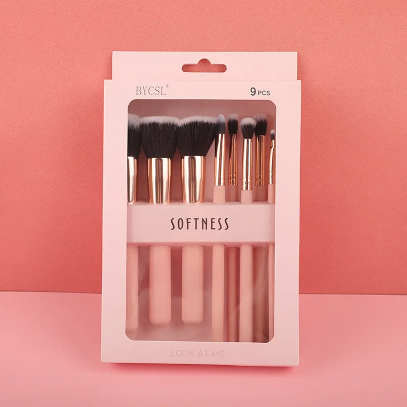 Conjunto de pincéis de maquiagem, pincel macio para sombra, base, pó, contorno, blush, pincel para cílios, ferramenta de maquiagem profissional para iniciantes