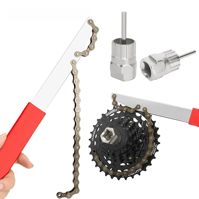 AliExpress riderace Bike Flywheel Removal Tool Kit With Cassette Wrench 12 Teeth MTB Cassette Sprocket Removal Wrench