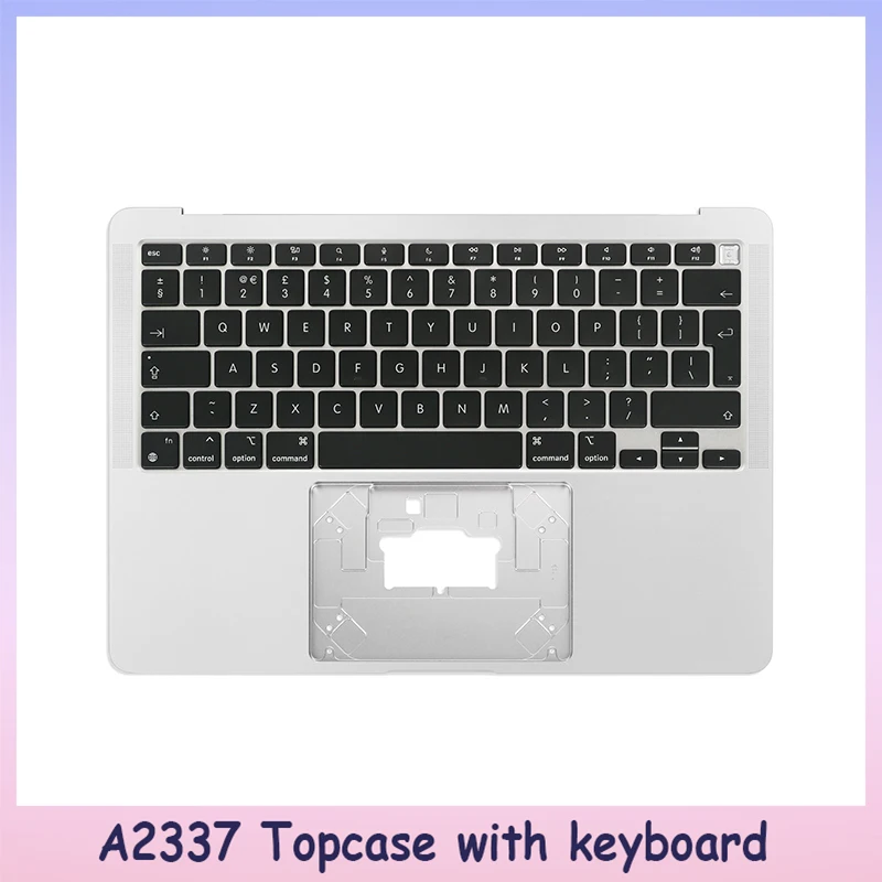 

Верхний чехол Gold Space Grey Silver для Macbook Air 13 дюймов M1 A2337 Topcase с подсветкой клавиатуры США и Великобритании