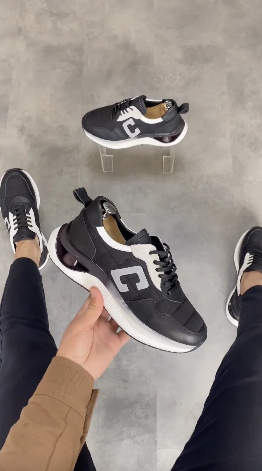 

Genuine Leather New Collection Handmade Sneaker Shoes Quality and Unigue