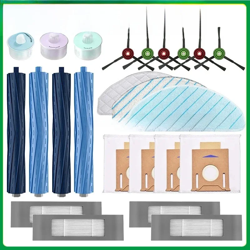 Pour ECOVACS Deebot T9 AIVI Robot aspirateur brosse latérale principale sacs à poussière filtre Hepa vadrouille tissu Capsule désodorisant Kits pièces