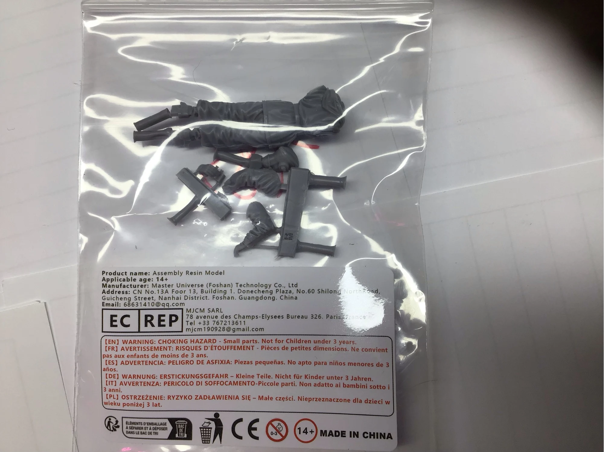 Buyer photo of this resin kit