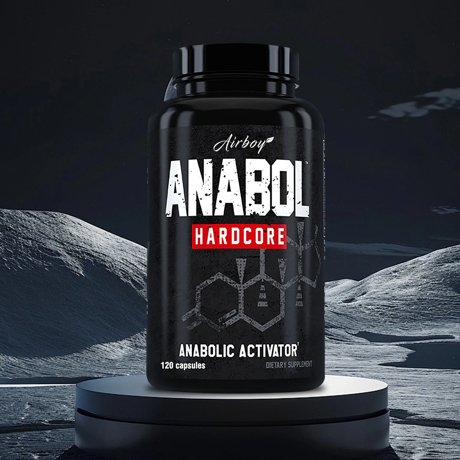 ANABOLIC - Men's Health Support Supplements - 120 Capsules