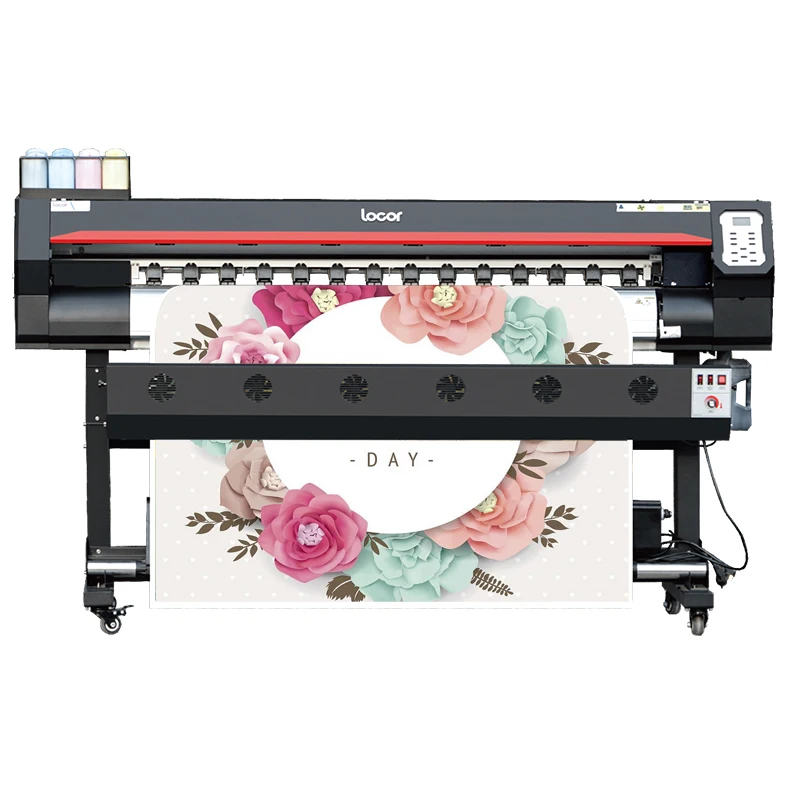 1.8M Large Format Sublimation I3200 Two Head Sublimation Printer For T Shirt Eco Solvent Printer 6 Feet