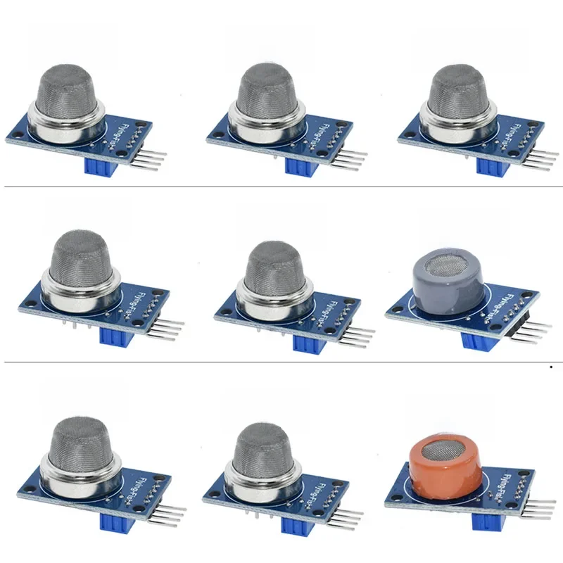 MQ-2 MQ-3 MQ-4 MQ-5 MQ-6 MQ-7 MQ-8 MQ-9 MQ-135 wykrywania dymu metanu gazu płynnego moduł czujnika dla Arduino Starter zestaw do samodzielnego montażu — zdjęcie 2