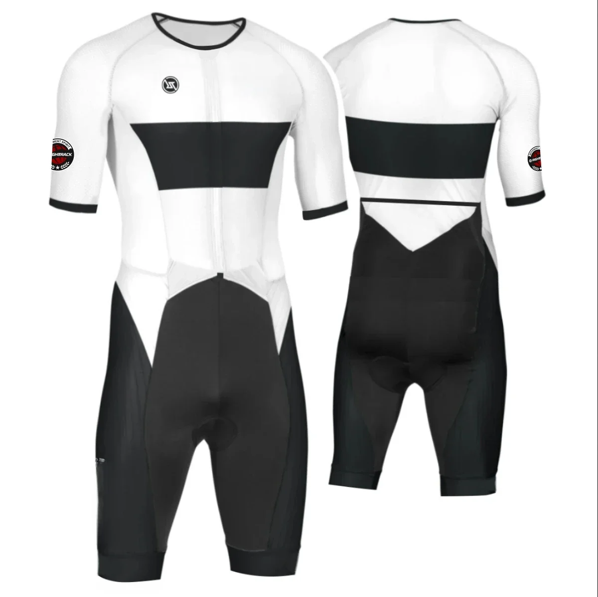 AliExpress RIGHTTRACK Trisuit Men's Summer Triathlon Race Short Sleeve Skinsuit Clothing Swimming Cycling