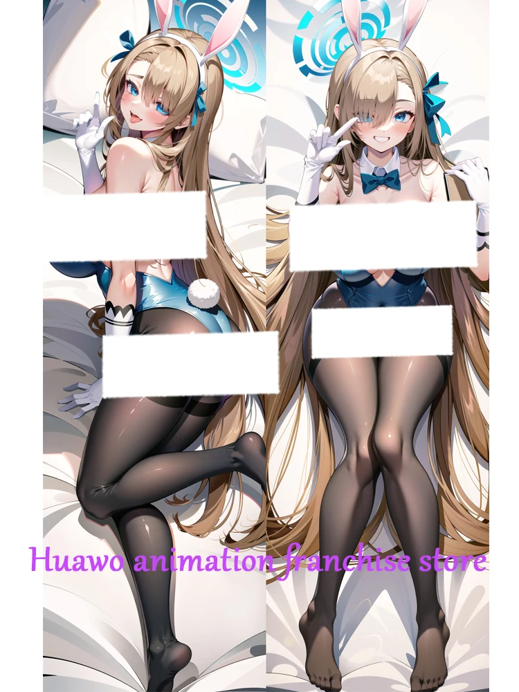 Anime Dakimakura Pillow Asuna Ichinose 2-Side Print Pillowcase Hugging Body Cushion Cover Otaku Waifuristmas Decoration 2023