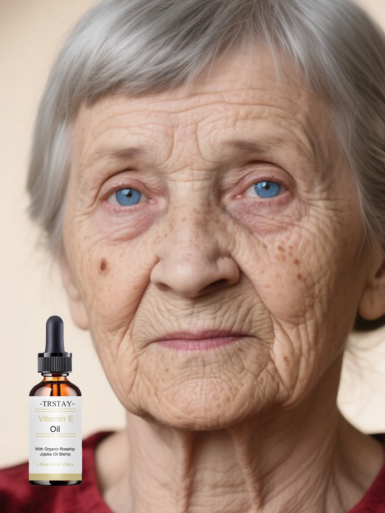 Vitamin E Facial Oil for Hydrating and Brightening All Skin Types with Deep Moisturizing and Nourishing Properties to Enhance Sk - Image 3