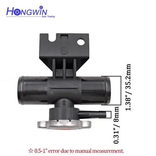 Imagen 2 del producto Llenado de cuello de radiador con tapa, Conector de manguera de agua 1350A043 para Mitsubishi Lancer 08-17 Outlander 11-12 Galant Fortis ASX 4B11