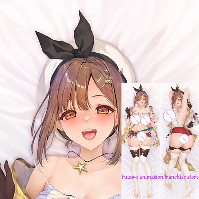 

Anime Dakimakura Pillow Reisalin Stout 2-Side Print Pillowcase Hugging Body Cushion Cover Otaku Waifu