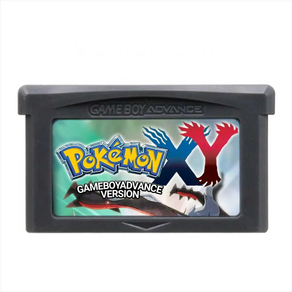 

GBA Pokemon X и Y GBA английская игровая Карта